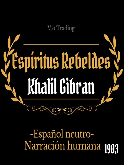Cover image for Espíritus Rebeldes